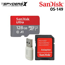 SanDisk Ultra microSDXC 128GB Class10 UHS-I A1 (OS-149) アダプタ付 並行輸入品