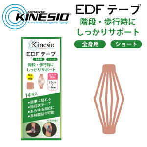 KINESIO LlVI LlVIebNX EDF PRE-CUT EDFvJbg EDFe[v V[g 14 x[W 2.5cm x 15cm