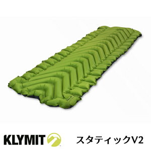 KLYMIT�N���C�~�b�g Sleeping Pad Static V2 �A�E�g�h�A�p �G�A�x�b�h �G�A�}�b�g���X �X�^�e�B�b�NV2�@20018