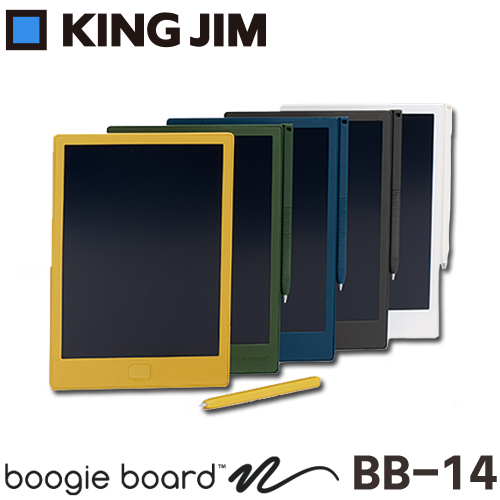 KINGJIM キングジム ブギーボード 6インチ A6手帳サイズの電子メモパッド Boogie Board BB-14
