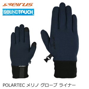 �Z�C���X Seirus SOUNDTOUCH POLARTEC Merino �����m�E�[�� �T�E���h�^�b�` TM �O���[�u���C�i�[ �C���i�[