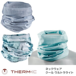 THERM-IC NECKWEAR COOL ULTRA LIGHT �T�[�~�b�N �l�b�N�E�F�A �N�[�� �E���g�����C�g �I�p�[���u���[/ ���C�g�O���[�A�[�e�B�[ / ���C�g�O���[�E�F�[�u T23-0400-001