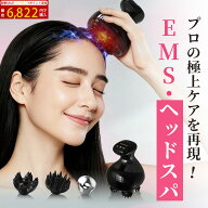 ＼限定2,000円クーポンで6,860円!／ヘッドスパ EMS 頭皮ブラシ ヘッドマッサージャー 電気針 赤色LED 振…