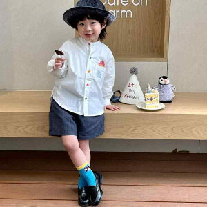 Vc LbY j̎q q  Rbg100% gbvX J[gD[vg tH 킢  JWAX^C zCg  80cm 90cm 100cm 110cm 120cm 130cm 140cm 150cm