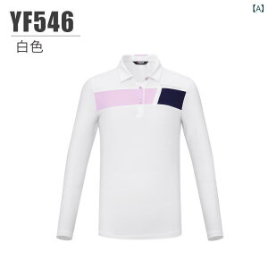 ゴルフウェア 子供 女の子 長袖Tシャツ 高伸縮 やわらか スポーツウェア 秋冬 春秋