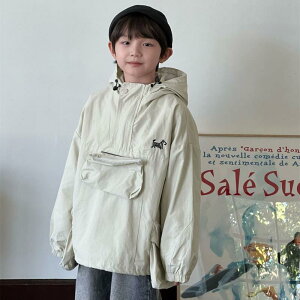 キッズ アウター 男の子 秋物 韓国風 フード付き ジャケット ジャンパー ブルゾン 100cm 110cm 120cm 130cm 140cm 150cm 160cm カーキ パープル