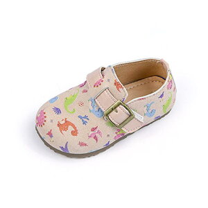 サンダル キッズ レトロ カートゥーン プリント 牛スエード スリッパ 男の子 女の子 幼児 春秋 滑り止め マジックテープ カジュアル かわいい ピンク系 グリーン系 イエロー系