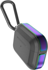 RAPTIC AirPods Pro �Ή� �P�[�X �ϏՌ� �A���~ �J���r�i �t�� �J�o�[ �A���~ × PC �n�C�u���b�h �Ռ� �z�� �P�[�X�J�o�[ ���h�~ �����h�~ �ی� �A�N�Z�T���[ [ AirPodsPro MWP22J/A �G�A�[�|�b�YPro