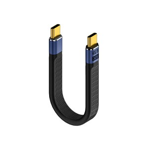 ���S�̓��{��� MSL FORCE USB-C to USB-C �I�X ���X FCP�P�[�u�� L�� USB4 40Gbps PD240W 8K@60Hz Thunderbolt 3/4 fpc-40g
