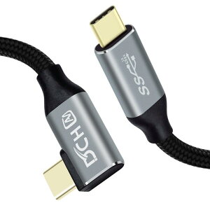 USBC USBC �P�[�u�� L�� PD 100W 20V 5A ���}���[�d 4K 60Hz �f���o�� USB3.1 Gen2 10Gbps �����f�[�^�]�� USB Type-C �P�[�u�� �i�C�����҂� �X�}�z �^�u���b�g ���b�v Swithch�Ȃǃ^