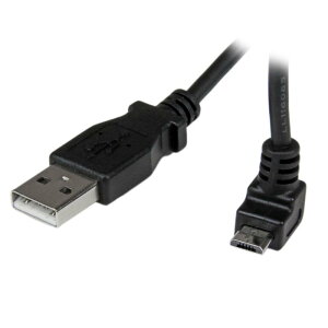 StarTech.com L�^����� microUSB�P�[�u�� USB-A(�I�X) - �}�C�N�� B(�I�X) 2m USBAUB2MU