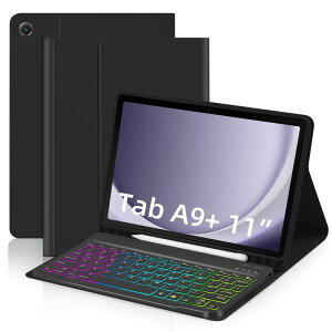 �^�u���b�g �L�[�{�[�h Samsung Galaxy Tab S9 FE 109 S9 11 �C���` �Ή� ���F�o�b�N���C�g �L�[�{�[�h�t�� ���U�[�P�[�X