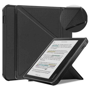 �d�q���Ѓ��[�_�[ �P�[�X �y�V kobo Libra Colour �J�o�[ �X�^���h�@�\�t�� TPU ���n �V���v�� �Ռ��z�� �S�ʕی� �u���b�N �O���[ ���b�h �O���[�� �l�C�r�[ ���[�Y�S�[���h