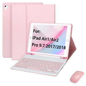 iPad �ی�P�[�X iPad Air2 Air1 ���E�� ���C�����X Bluetooth �L�[�{�[�h �y���z���_�[�t�� �V���v�� �u���b�N 97�C���`