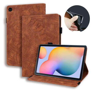 �^�u���b�g�P�[�X Samsung Galaxy Tab S6 Lite PU���U�[ �X�^���h�@�\ �J�[�h���[ �ϏՌ� ���B���e�[�W�� ���n �s���N�n3