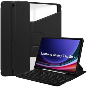 �^�u���b�g�P�[�X TPU �y���z���_�[�t�� 360°��]�� �X�^���h�@�\ �ϏՌ� ���M �S�ʕی� Samsung Galaxy Tab S10+ 4133cm �u���b�N �_�[�N�O���[�� �X�J�C�u���[ �s���N �_�[�N�u���[ ���x���_�[