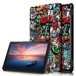 �^�u���b�g�P�[�X Kindle Fire HD 10 Plus �O�܂� 10�C���` �X�^���h�@�\ �����h�~ �ϏՌ� �t�F�C�N���U�[ ���킢�� �������3