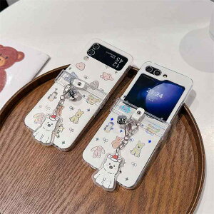 �X�}�z�P�[�X Galaxy Z Flip4/Flip5/Flip6/Flip7 �n�[�h�P�[�X �h�b�O �� �A�j�}�� ���킢�� �؍�3