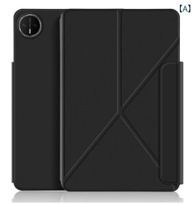 �^�u���b�g�P�[�X Huawei MatePad mini 84�C���` ��p ���C�z�� �ϏՌ� �X�^���h�@�\�t�� PU���U�[ �u���b�N ���C�g�u���[