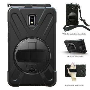 �^�u���b�g �V���R���P�[�X 8�C���` �Ռ��z�� �y���z���_�[�t�� Samsung Galaxy Tab Active 2 T390 T395 ���h�~ �ϏՌ� �r�W�l�X ���i�g�� �V���v��