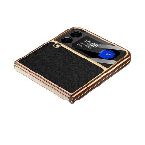 �X�}�z�P�[�X Samsung Galaxy Z Flip �v �S�ʕی�J�o�[ �V���v�� �r�W�l�X�� �u���b�N �u���[ ���b�h �O���[��