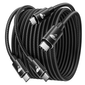 USB C �P�[�u���y2M/2�{ PD�Ή� 100W/5A ���}���[�d�zUSB �^�C�vc �f���h�~ �����f�[�^�]�� �i�C�����҂� USBC to USBC �[�d�P�[�u�� iPhone 16 15 Pro Max Samsung Galaxy S25 S24 Google Pixel MacBook Pro Air iPad Xperia Switch
