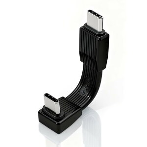 80Gbps USB-C�[�d�P�[�u���Z��(6CM), L���^240W USB Type C�^�C�v�I�X�I�X�ϊ��P�[�u�� 80Gbps �����f�[�^�]��, 240W �������[�d, �f����8K@60Hz�Ή�, Thunderbolt 5 /iphone16/MacBook/SSD/�^�u���b�g�p