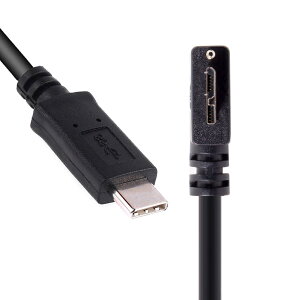 �P�[�u��5 Gbps USB-C Type-C�{�̂���Micro USB 3.0�w���J����90�x���p�Ɏ��t���A�H�Ɨp�J�����X�g���[�W�Ɏg�p