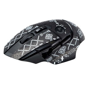IMMOENUC �}�E�X�O���b�v �e�[�v �K�p G502 X & G502 X Plus & G502 X Lightspeed ���C�����X�}�E�X �A���`�X���b�v�e�[�v PVC�f�ރJ���[�V�[�����̊��z���E����~��(�u���b�N�J���[)