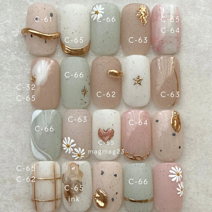 楽天市場】ベーグル シリーズ 6色セット Nail studio *cucu コラボ 