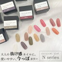 透け感 × くすみカラーで垢ぬける コネクトジェル カラージェル Nシリーズ シアーカラー 4g カラー ジェル ネイル シ…