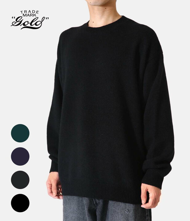 楽天市場】東洋エンタープライズ GOLD : PURE CASHMERE KNIT CREW NECK 