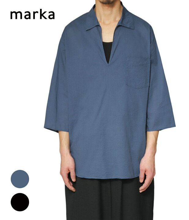 楽天市場】【送料無料】marka / マーカ : SKIPPER SHIRT - ORGANIC 
