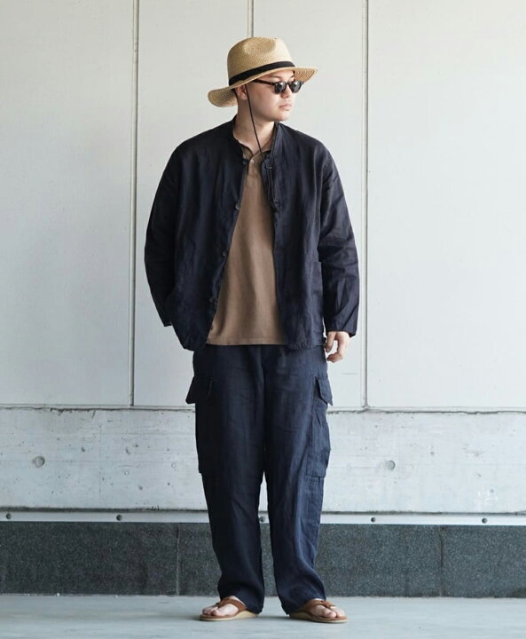 楽天市場】【送料無料】marka / マーカ : WORK JACKET - 60/-linen 
