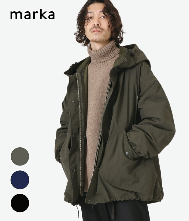 楽天市場】marka / マーカ : LINING SNOW PARKA - recycle nylon 