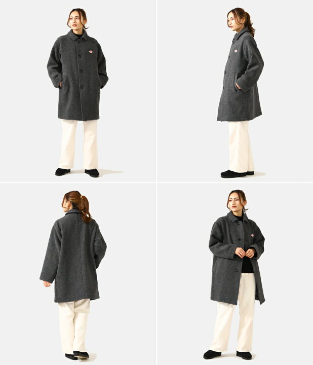 楽天市場 ウインターキャンペーン Danton ダントン レディース Work Coat 全3色 ワークコート コート アウター ウールモッサ ウール ウールコート 秋冬 レディース ビッグサイズ Dt A0011 Dea ａｒｋｎｅｔｓ