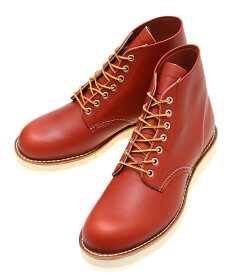 RED WING / レッドウィング : 6" CLASSIC ROUND No.8166 : 6インチ クラシック ラウンド レザーシューズ ブーツ レザーブーツ シューズ 靴 革靴 メンズ ラウンドトゥ ワークブーツ レッド ブラウン 赤茶 オロ・ラセット 牛革 本革 : 8166 【STD】