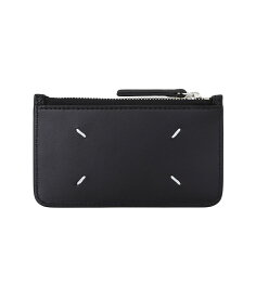 【送料無料】【正規品】Maison Margiela / メゾン マルジェラ : ZIP CARD HOLDER : ジップカードホルダー コインケース カードケース 本革 シンプル ミニマル レディース ユニセックス プレゼント ギフト 四つ糸 カーフレザー ブランドタグ : SA1VX0008-P4745【RIP】【BJB】