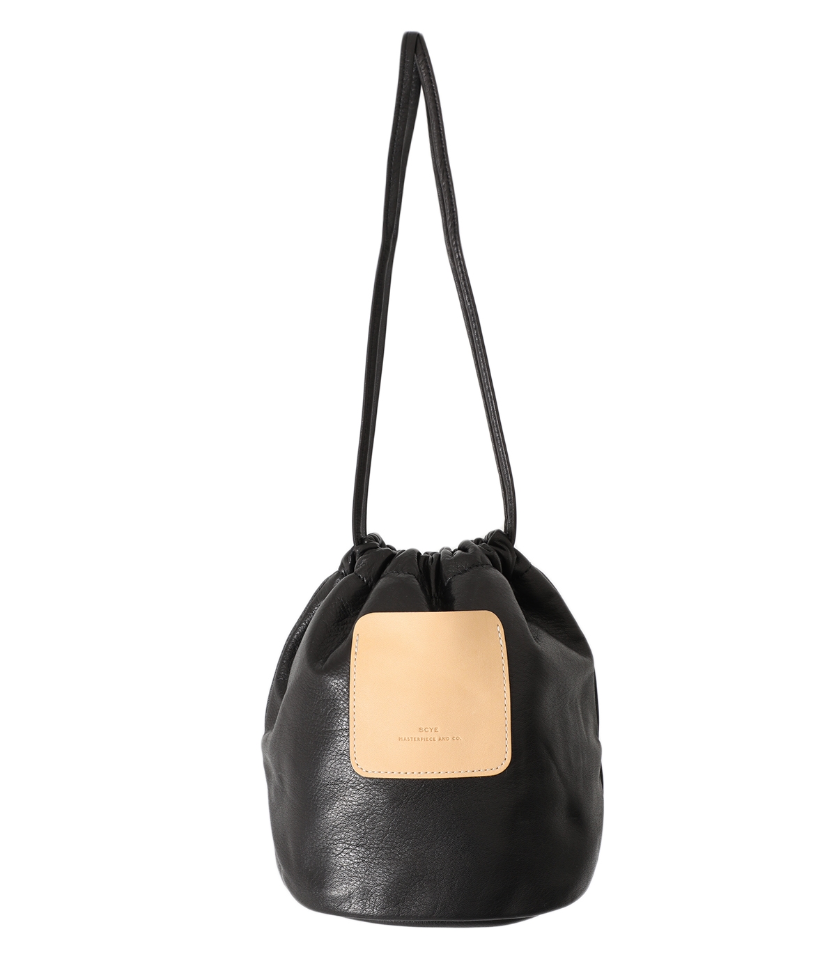 Scye   サイ ベーシックス Soft Leather Drawstring Bag   全2色 ソフト レザー ドローストリング バッグ 鞄 牛革 レザー 3323-11320