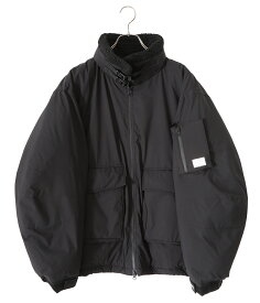 MAGIC STICK / マジックスティック : TYPE B-3 DOCA JKT / 全2色 : タイプ B3 ドカ ジャケット ムートン ミリタリー アウトドア ヴィンテージライク 撥水 ダウン ブラック オリーブ : 22AW-MS11-028【WAX】