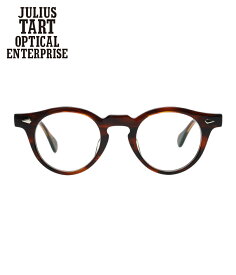 【送料無料】JULIUS TART OPTICAL / ジュリアスタートオプティカル : HAROLD 45-23 -DEMI AMBER / 150HMC- : メガネ 眼鏡 アイウェア メンズ レディース ユニセックス クラシック クリアレンズ アーネル ヴィンテージ デイリーユース : JTPL-022M-150HMC【COR】