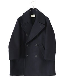 【送料無料】beautiful people / ビューティフルピープル : 【レディース】cashmere melton THE / a P-coat : オーバーサイズ カシミヤメルトンピーコート オーバーサイズ ウォーマー付き アーム ブレンド素材 デイリーユース 膝下丈 : 1345103421【ANN】