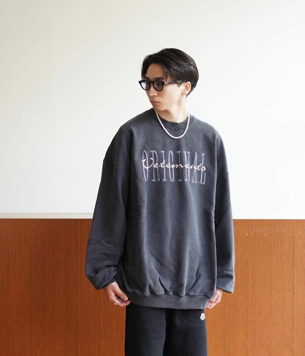 楽天市場】[SALE]VETEMENTS : ORIGINAL LOGO SWEATSHIRT : UE54CW120B  