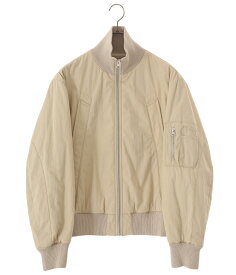 【送料無料】MM6 Maison Margiela / エムエムシックス メゾンマルジェラ : 【レディース】SPORTSJACKET : スポーツジャケット ジャケット アウター ブルゾン ジャンパー ストーン ベージュ コットン ナイロン ナチュラル ライトアウター 中綿 : S52AM0262-S78144【ANN】