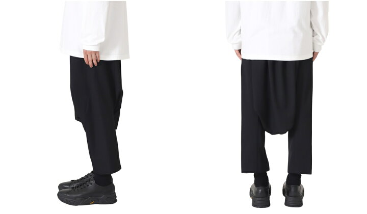 楽天市場】[SALE]FUMITO GANRYU : Mixture sarrouel wool slacks 