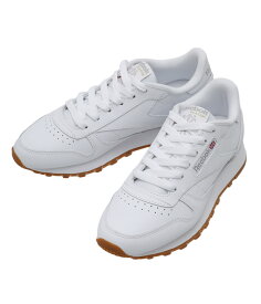 【送料無料】Reebok / リーボック : 【レディース】CLASSIC LEATHER : クラシック レザー スニーカー シューズ 靴 クッション性 本革 アクティブ アウトドア タウンユース ホワイト ソリッドカラー カジュアルファッション オールシーズン : LUX60【DEA】