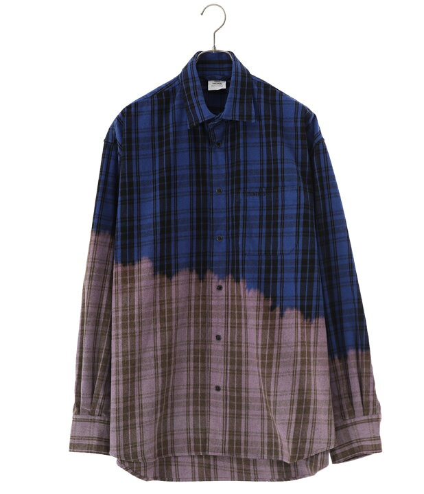 楽天市場】[SALE]VETEMENTS : BLEACHED FLANNEL SHIRT : UE63SH180[RIP 
