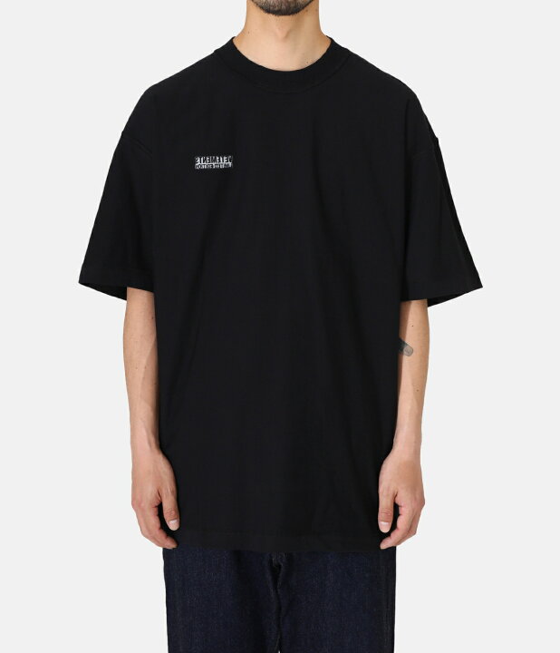 楽天市場】[SALE]VETEMENTS : ALL BLACK INSIDE-OUT T-SHIRT  