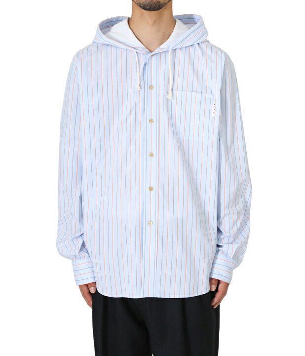 楽天市場】[SALE]MARNI : LONG SLEEVED HOODED OVERSHIRT : CUMU0195A2 