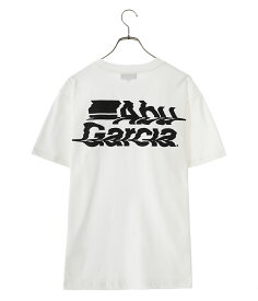 【SALE】Abu Garcia / アブガルシア : HIRANUMA MEMAI GRAPHIC TEE : ヒラヌマ メマイ グラフィック ティー Tシャツ バックプリント ブラック ホワイト ロゴプリント グラフィック イラスト ゆったり オリジナルコットン : 23SAB-010【NOA】【コンパクト】